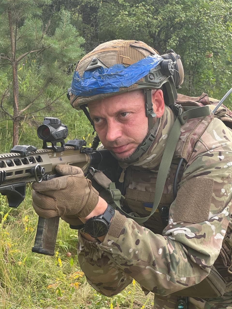Командир взводу 95-ї бригади розповів про «привіт» росіянам з Kурщини та тренування на полігонах